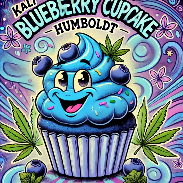 Kali Blueberry Cupcake