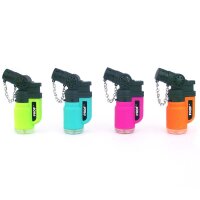 PROF Rubber Schräg Feuerzeug Grün