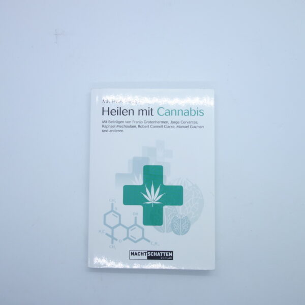 Vorderseite Taschenbuch Heilen mit Cannabis von MICHKA