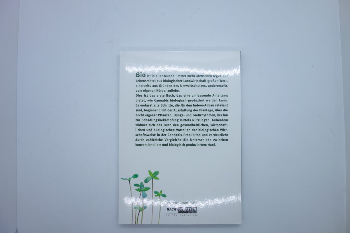 Rückseite Taschenbuch Bio-Grow von Alice Legit