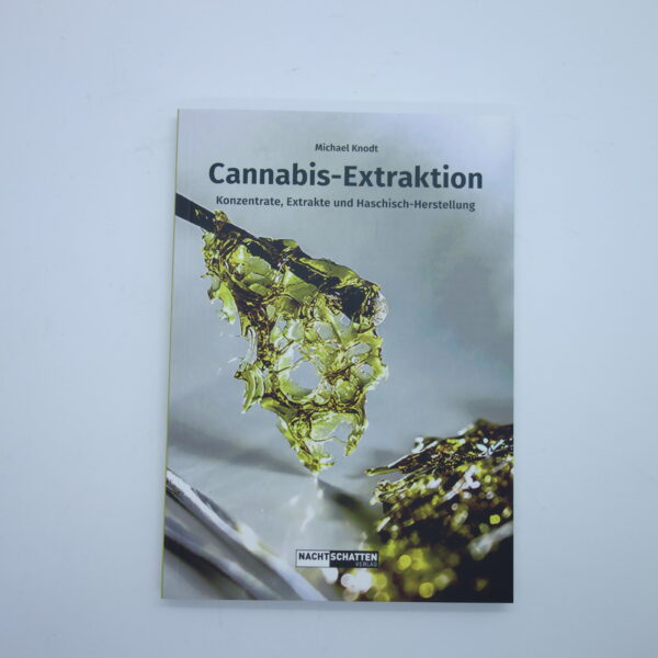 Vorderseite Taschenbuch Cannabis-Extraktion von Michael Knodt