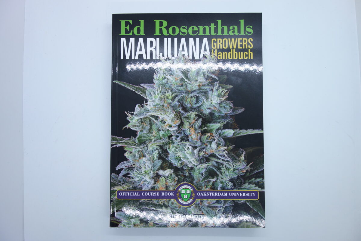 Vorderseite Taschenbuch Marijuana Growers Handbuch von Ed Rosenthals