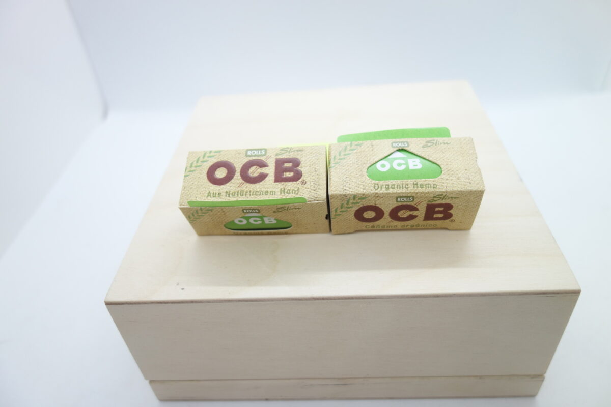 OCB Organic Hemp Slim Rolls Packung