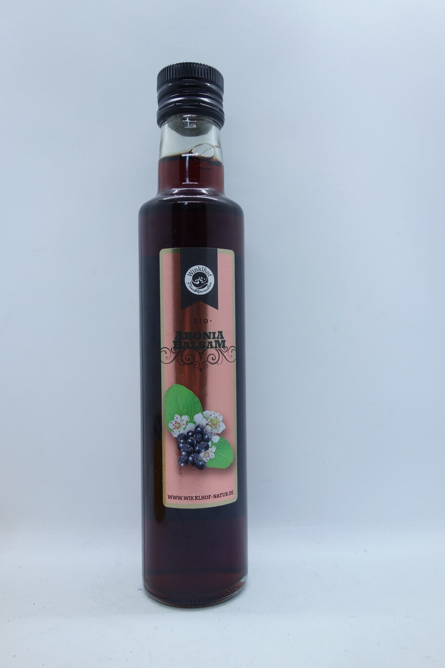 Produktbild Aronia Balsam 0,25l-Glasflasche mit Schraubverschluss