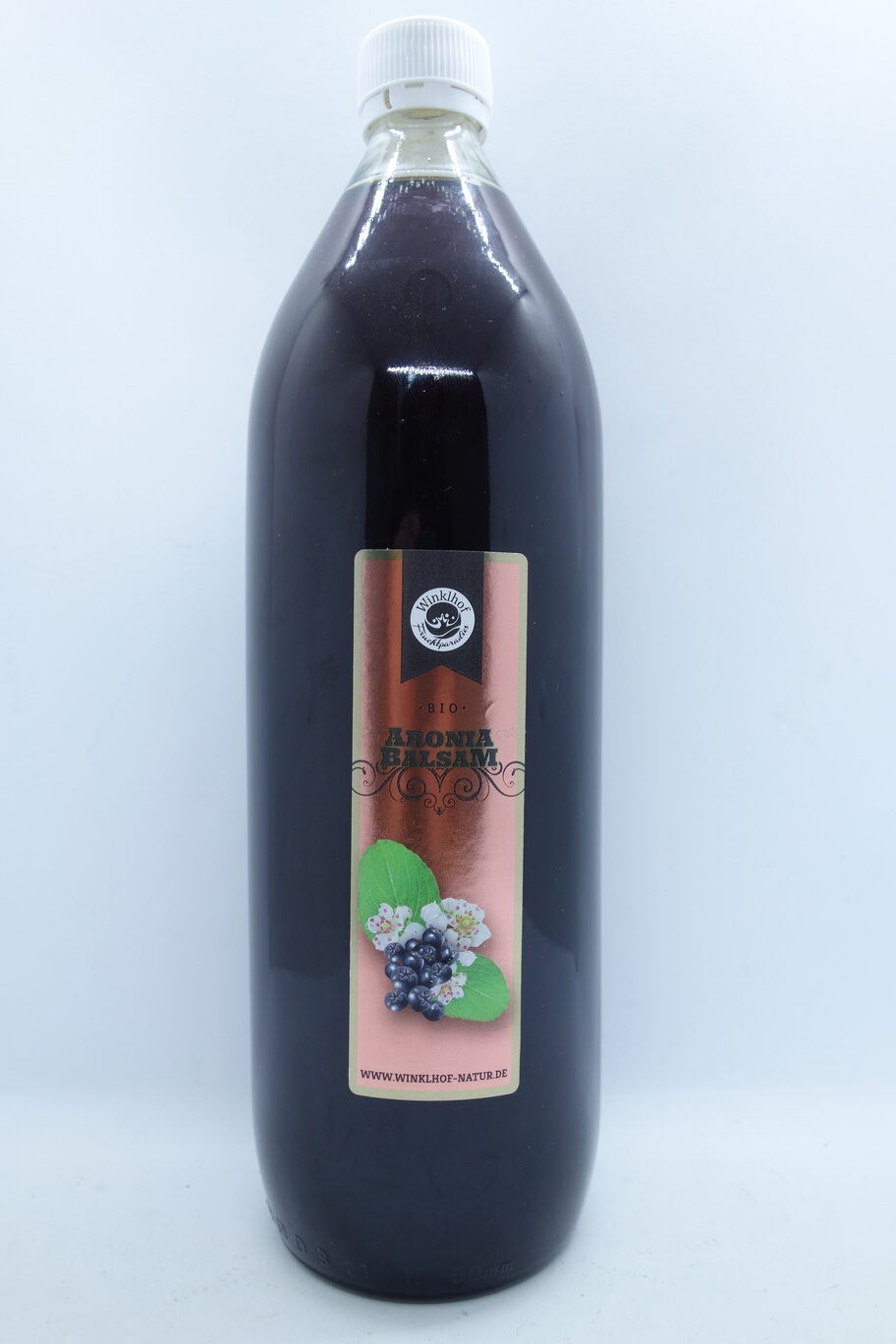 Produktbild Aronia Balsam 1l-Glasflasche mit Schraubverschluss
