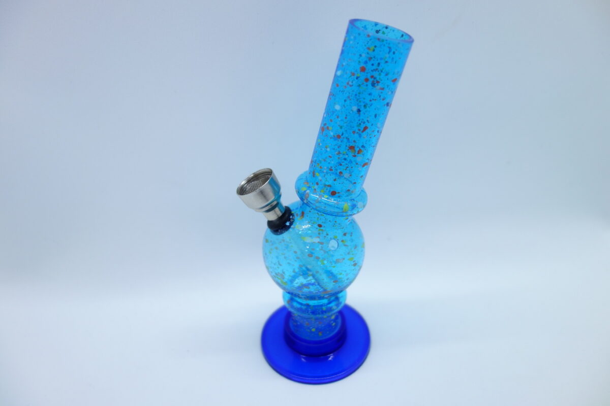 Mini Acrylbong blau
