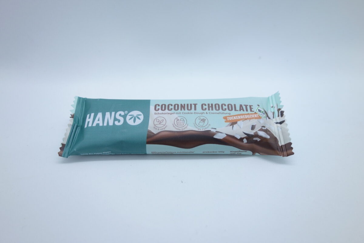 HansBrainfood Schoko-Riegel Coconut Chocolate