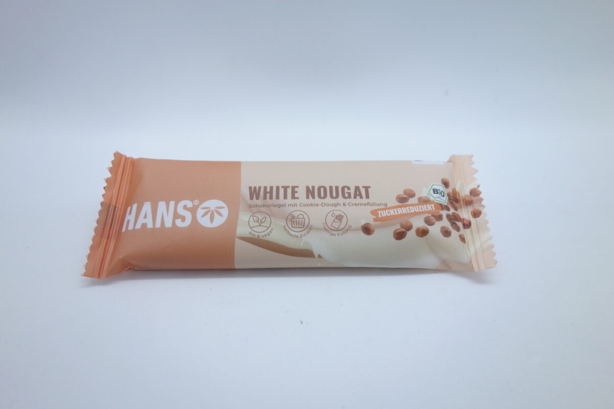 HansBrainfood Schoko-Riegel White Nougat