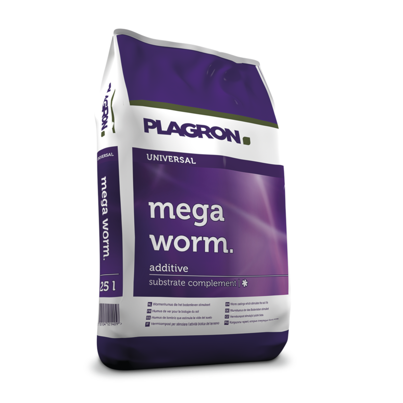 Plagron mega worm im Sack