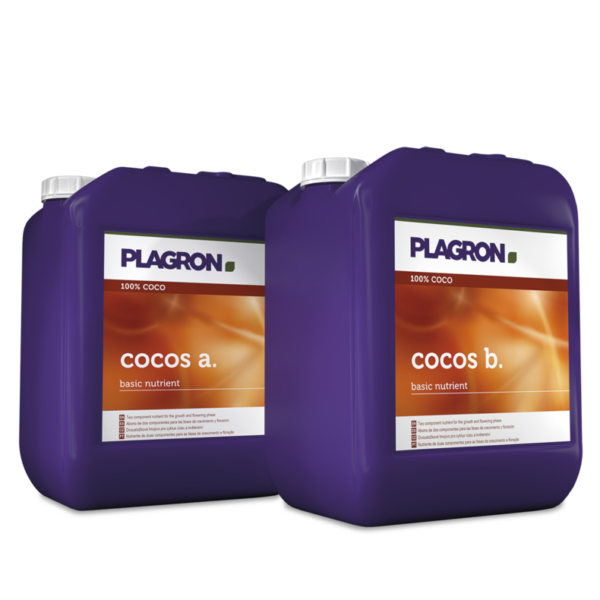 Plagron cocos a und cocos b in Kanistern mit Schraubverschluss