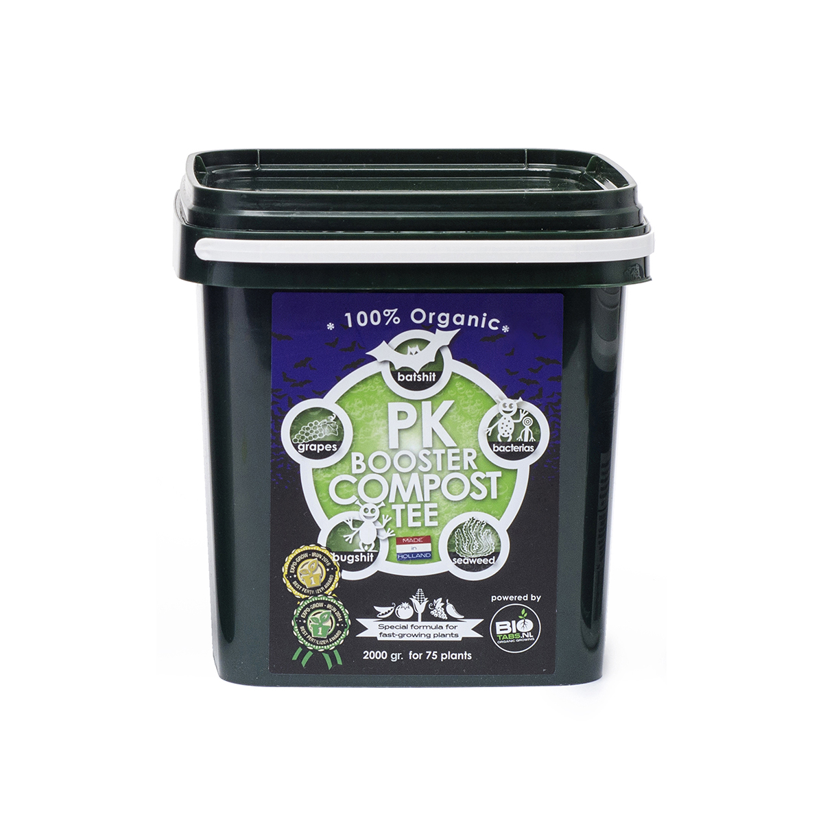 BioTabs PK Booster Compost Tee 2000g im Eimer
